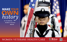 Women Veterans, Make Your Own History Thumbnail of Outreach Poster II: Women Veterans, Make Your Own History