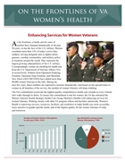 Women Veterans Health Care Progress Report Thumbnail cover of Women Veterans Health Care Progress Report