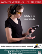 Safety Awareness: Gun Safety Thumbnail of Safety Awareness Poster: Gun Safety.
