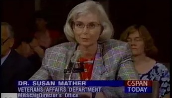 Image of Dr. Susan Mather from C-SPAN television segment