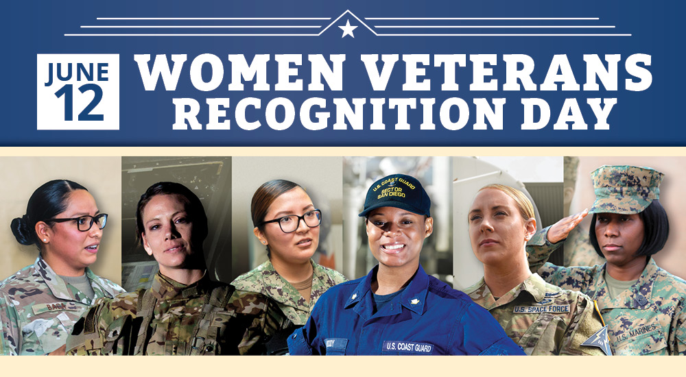 June 12: Women Veterans Recognition Day.