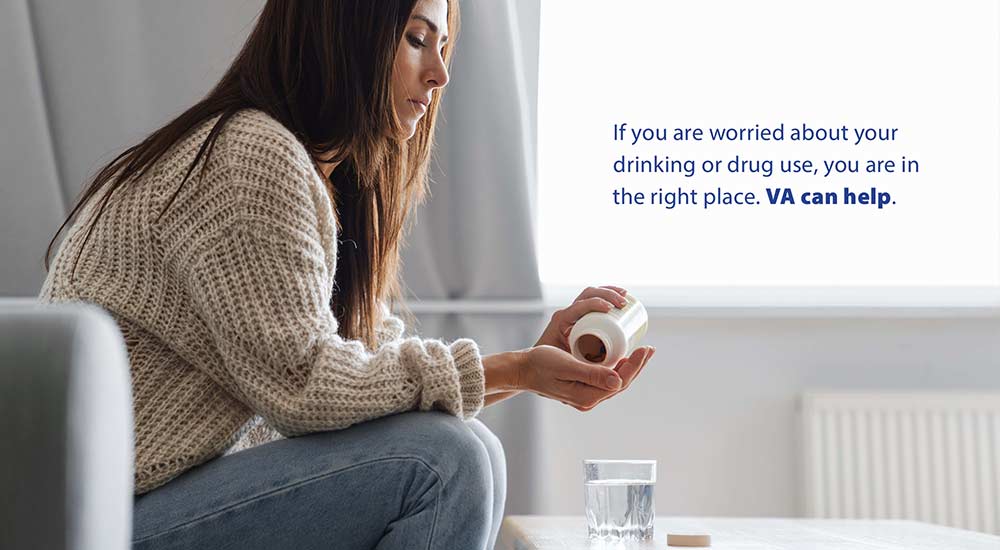 If you are worried about your drinking or drug use, you are in the right place. VA can help