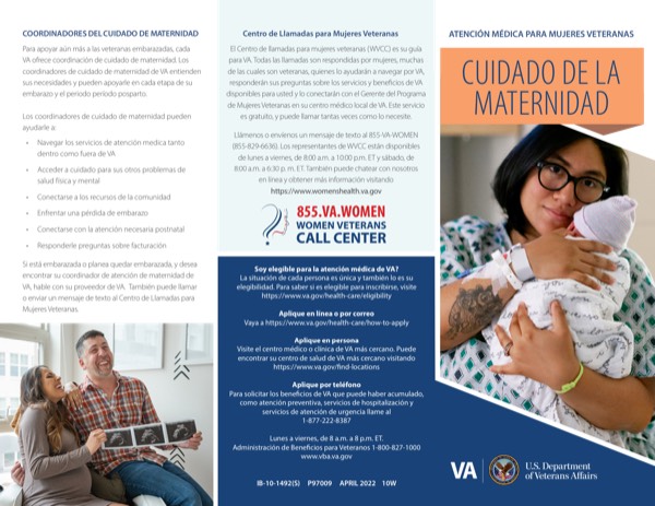 Brochures and Information - Women Veterans Health Care