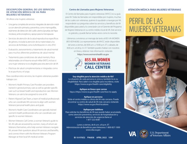Product image for Perfil de las Mujeres Veteranas
