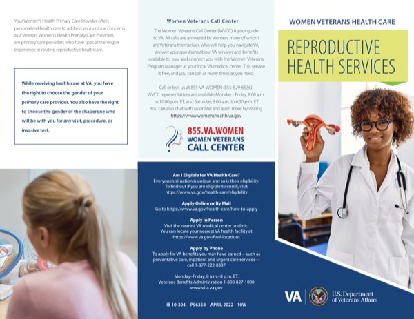 Brochures and Information - Women Veterans Health Care