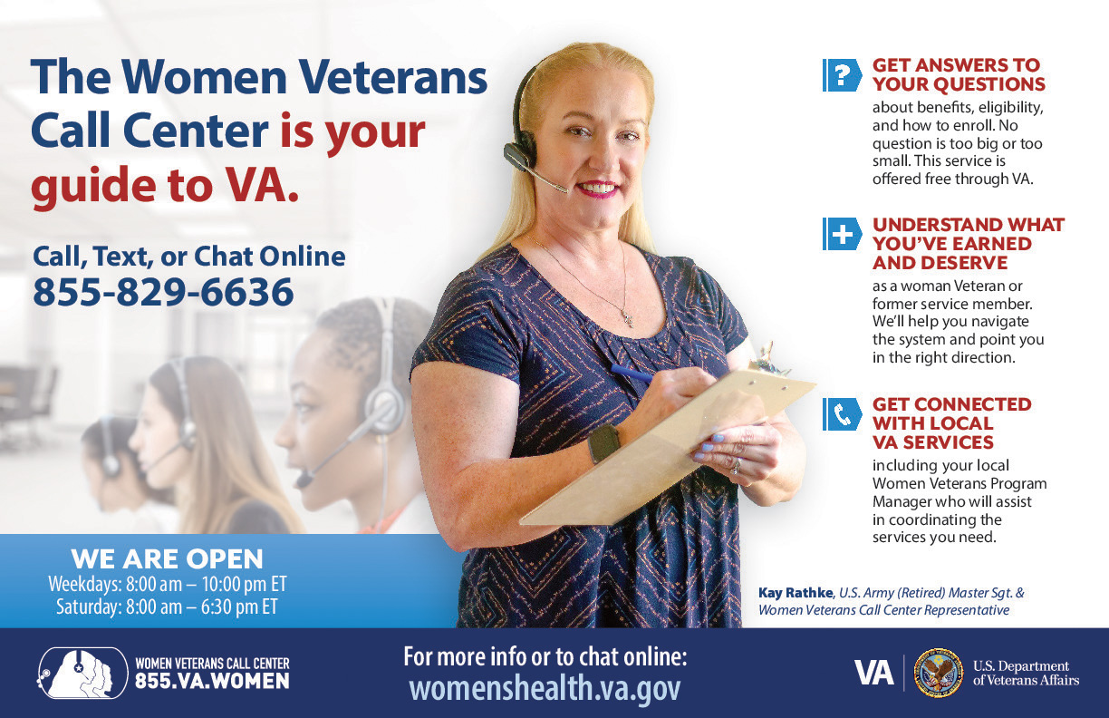 Product image for Women Veterans Call Center detailed (2024)