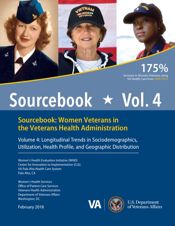 Thumbnail image of Sourcebook Volume 4: Women Veterans in the Veterans Health Administration