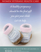 Healthy Pregnancy Thumbnail image of healthy pregnancy outreach poster: A healthy pregnancy should be the first gift you give your child.
